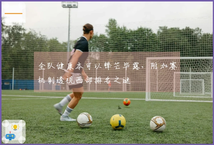 全队健康本可以锋芒毕露，附加赛机制透视西部排名之谜